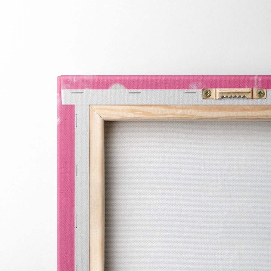Konijn met roze bril