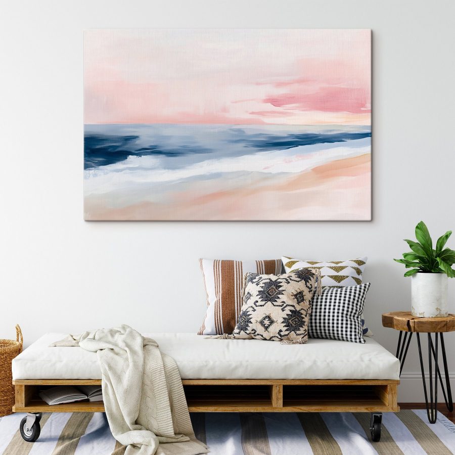 Painting of a beach Painting of a beach