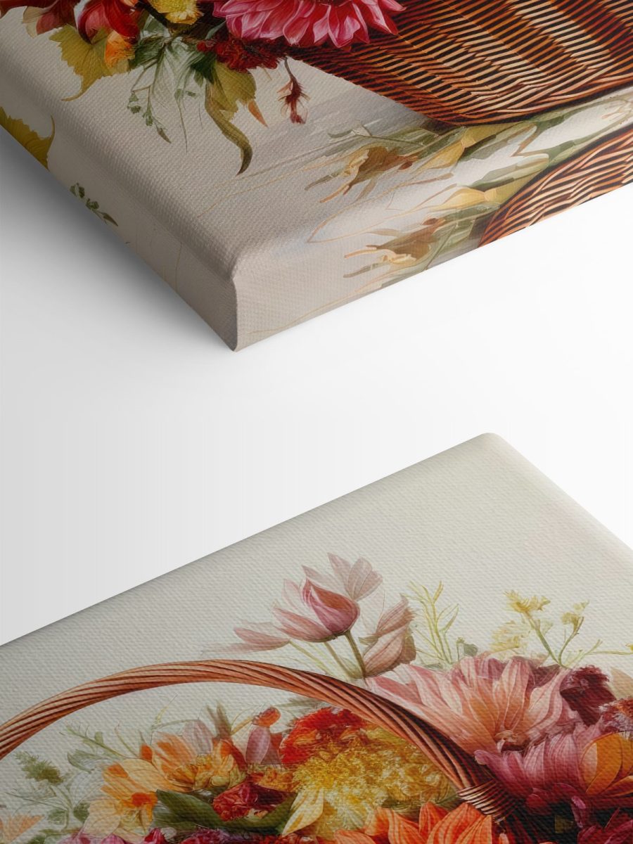 Mand met bloemen