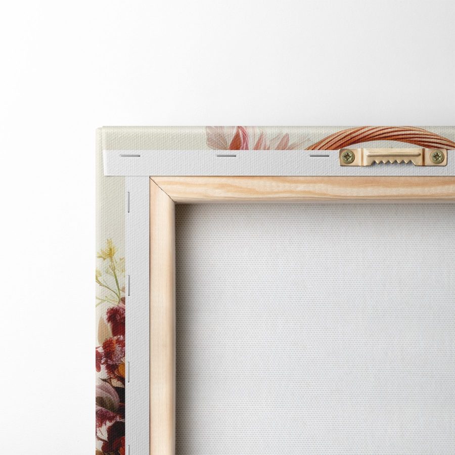 Mand met bloemen