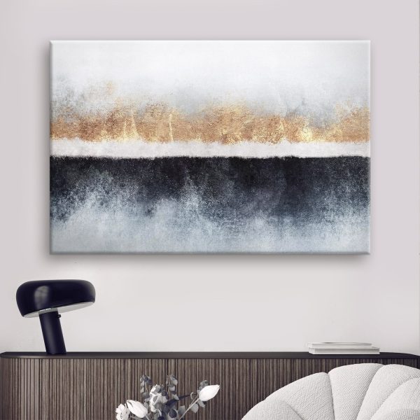 Zwart-wit schilderij Zwart-wit schilderij