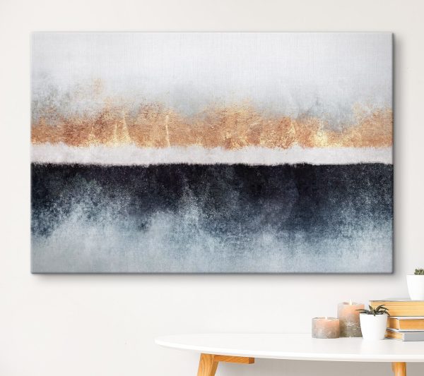 Zwart-wit schilderij Zwart-wit schilderij