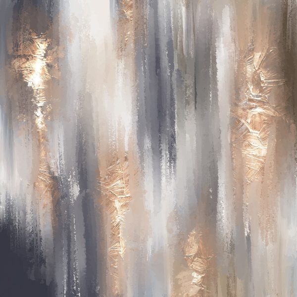 Metallic streken ontmoeten gedempte tinten Metallic streken ontmoeten gedempte tinten