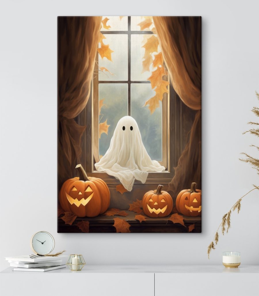 Spook in een raam