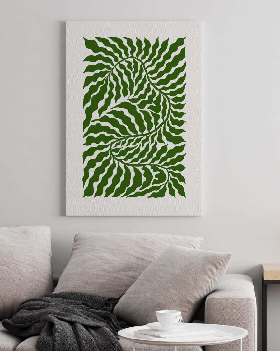 Groen en wit patroon Groen en wit patroon