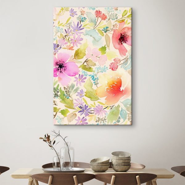 Aquarel van bloemen Aquarel van bloemen