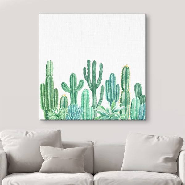 Groep cactussen en vetplanten Groep cactussen en vetplanten