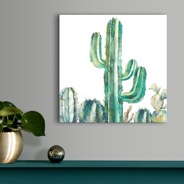 Aquarel van een cactus Aquarel van een cactus