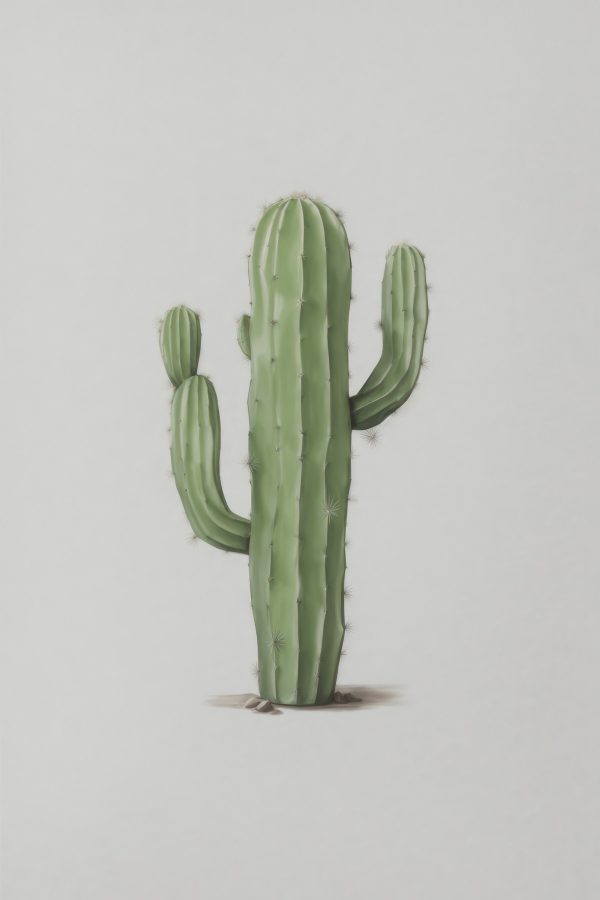 Cactus met naalden Cactus met naalden