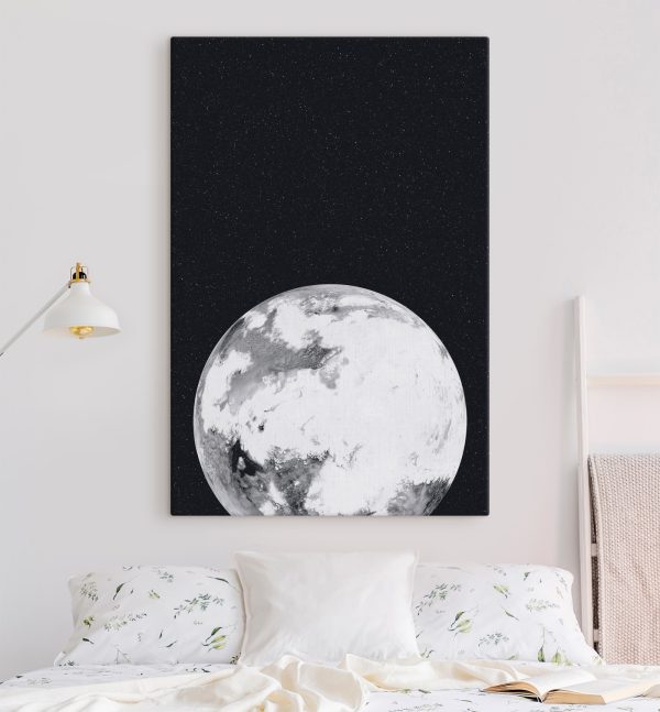 Planeet in de ruimte met sterren Planeet in de ruimte met sterren