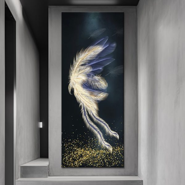 Ethereal Feather in Sterrennacht Ethereal Feather in Sterrennacht
