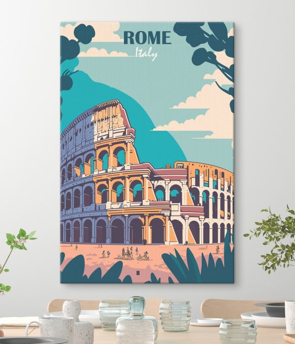 Colosseum met vele bogen Colosseum met vele bogen