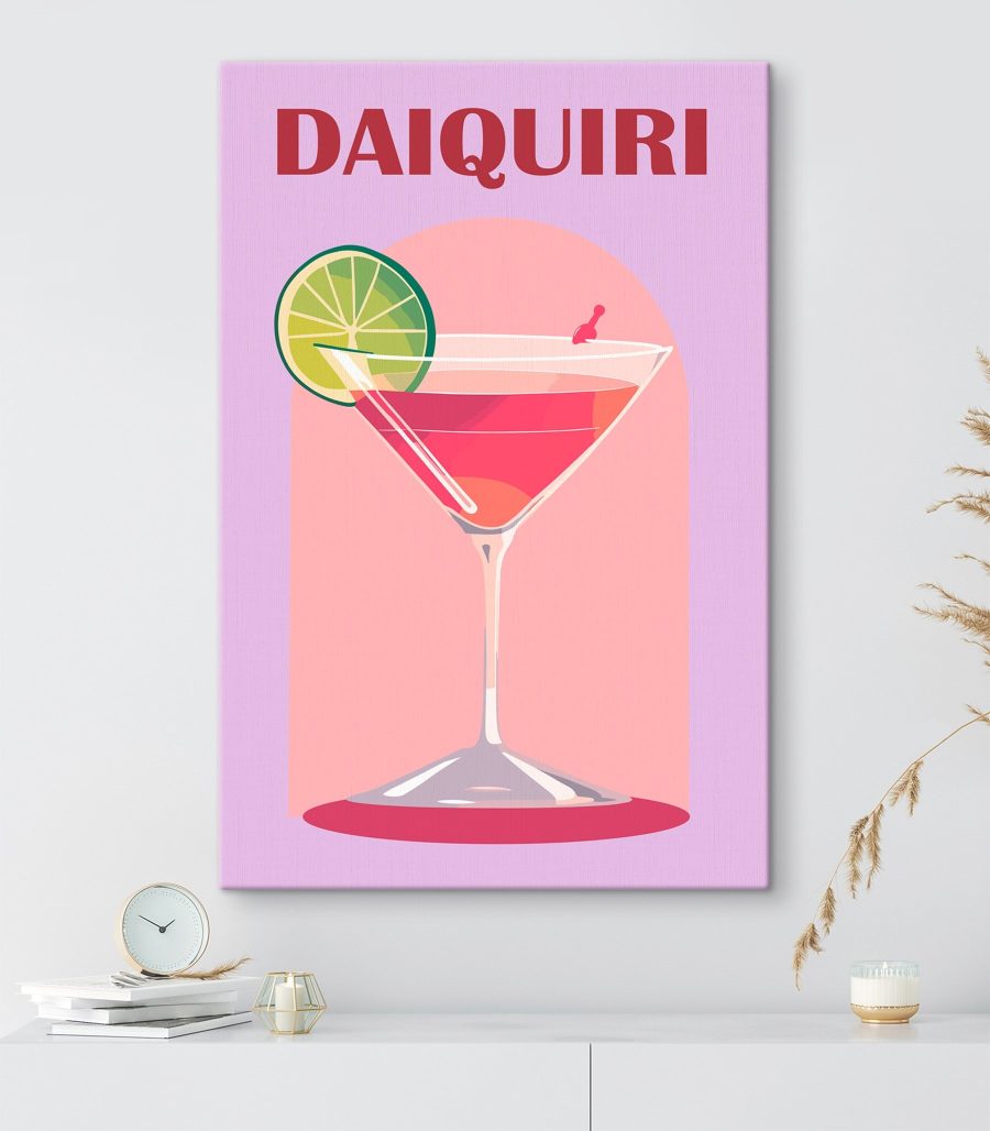 Glas met een drankje en een schijfje limoen Glas met een drankje en een schijfje limoen
