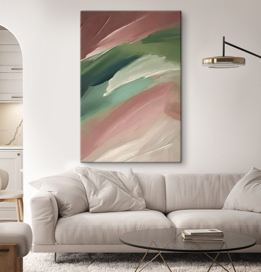 Abstracte wervelingen van kleur