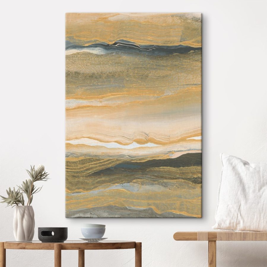 Vegende lagen van de artisticiteit van de aarde&#8217