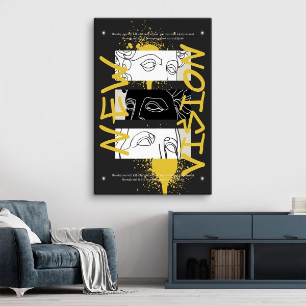 Grafisch ontwerp van een gezicht Grafisch ontwerp van een gezicht