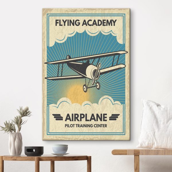 Poster van een vliegtuig Poster van een vliegtuig