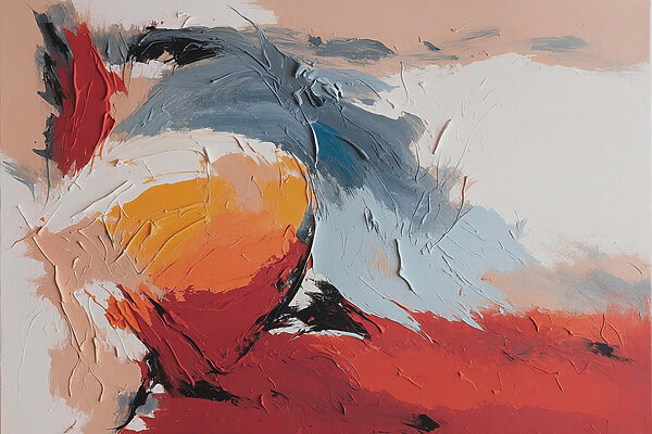 Abstracte expressie van levendige kleuren. Abstracte expressie van levendige kleuren.