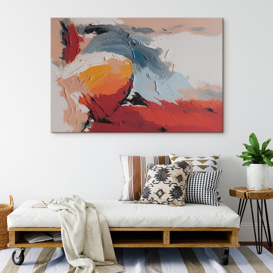 Abstracte expressie van levendige kleuren. Abstracte expressie van levendige kleuren.