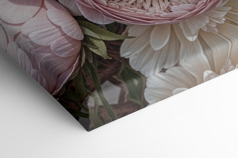 Groep bloemen in een boeket Groep bloemen in een boeket