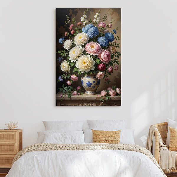 Vaas met bloemen Vaas met bloemen