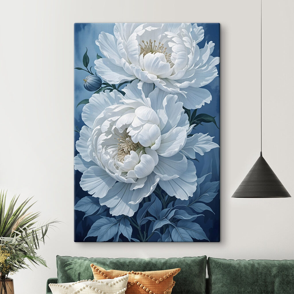 Delicate petals in soft hues