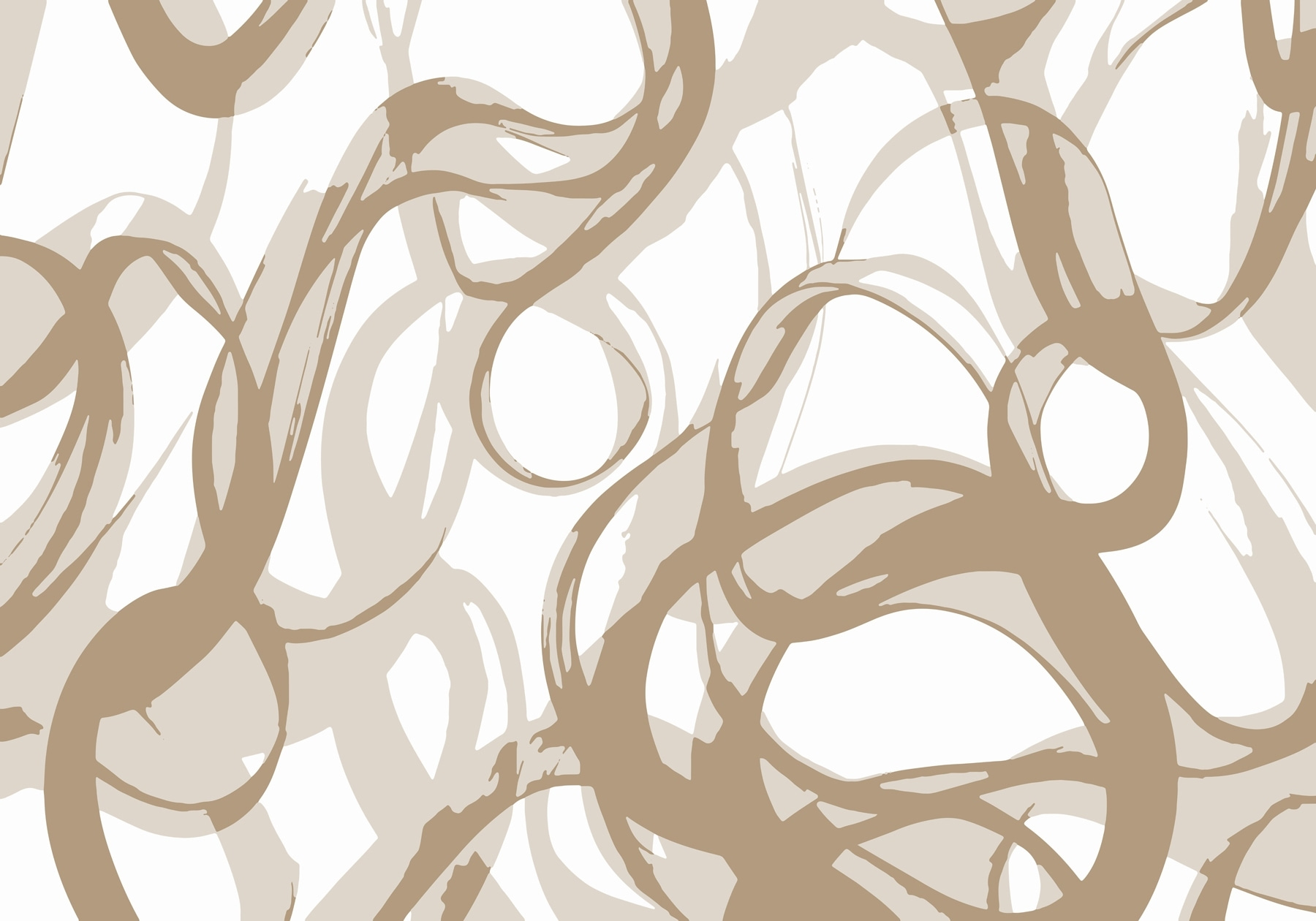 White and brown swirls White and brown swirls