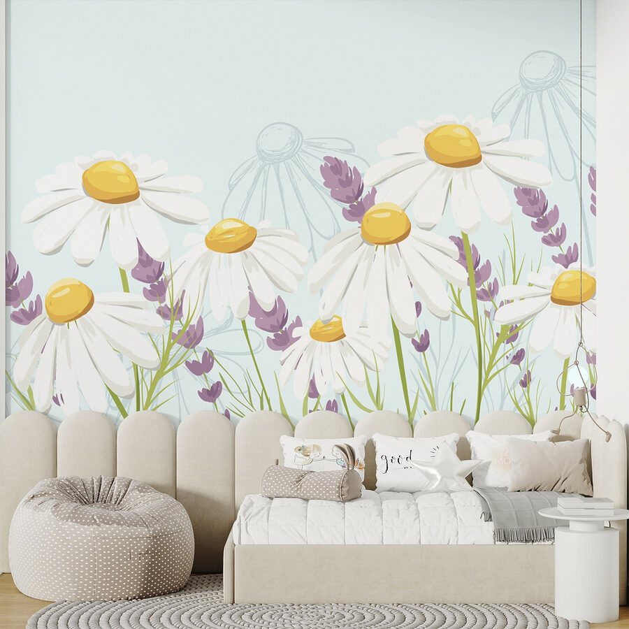 Groep witte bloemen Groep witte bloemen