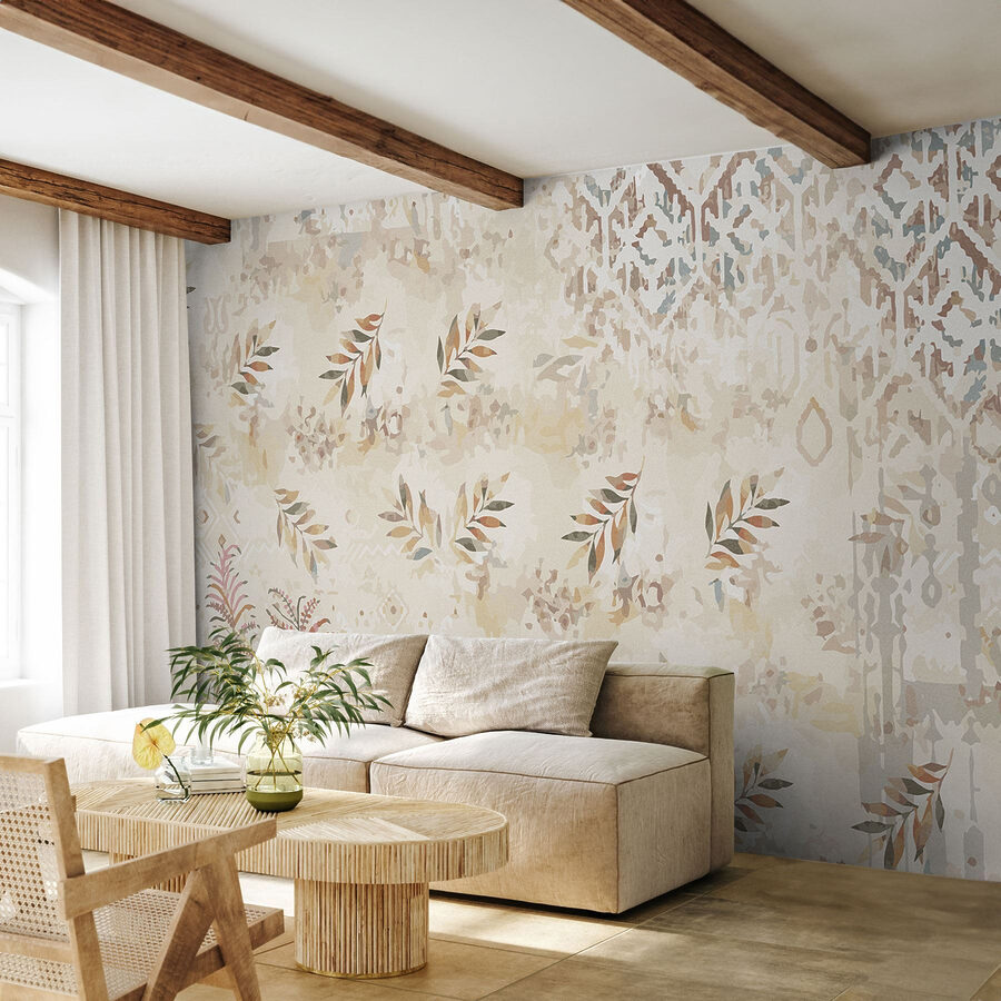 Op de natuur geïnspireerd ontwerp met subtiele texturen