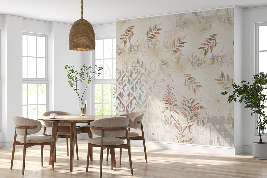 Op de natuur geïnspireerd ontwerp met subtiele texturen