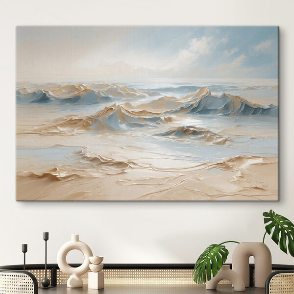 Landschap van een woestijn Landschap van een woestijn