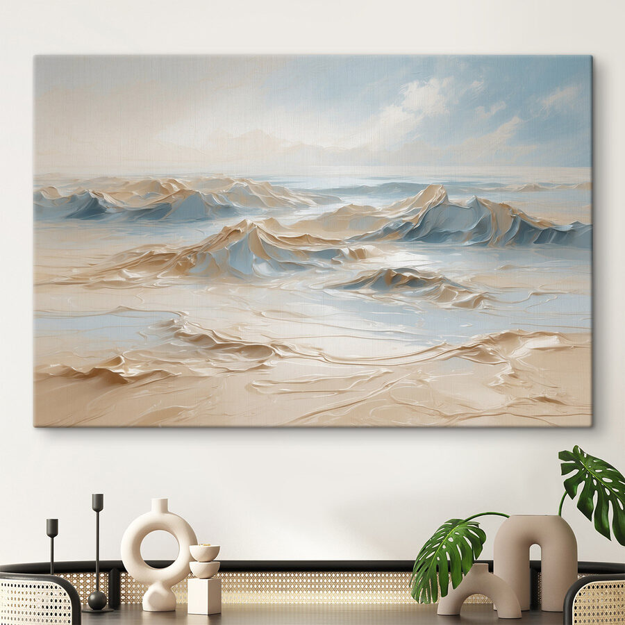Landschap van een woestijn
