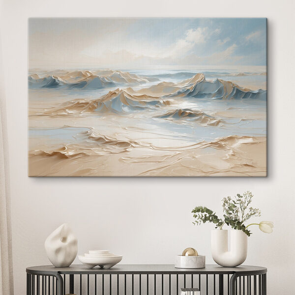 Landschap van een woestijn Landschap van een woestijn