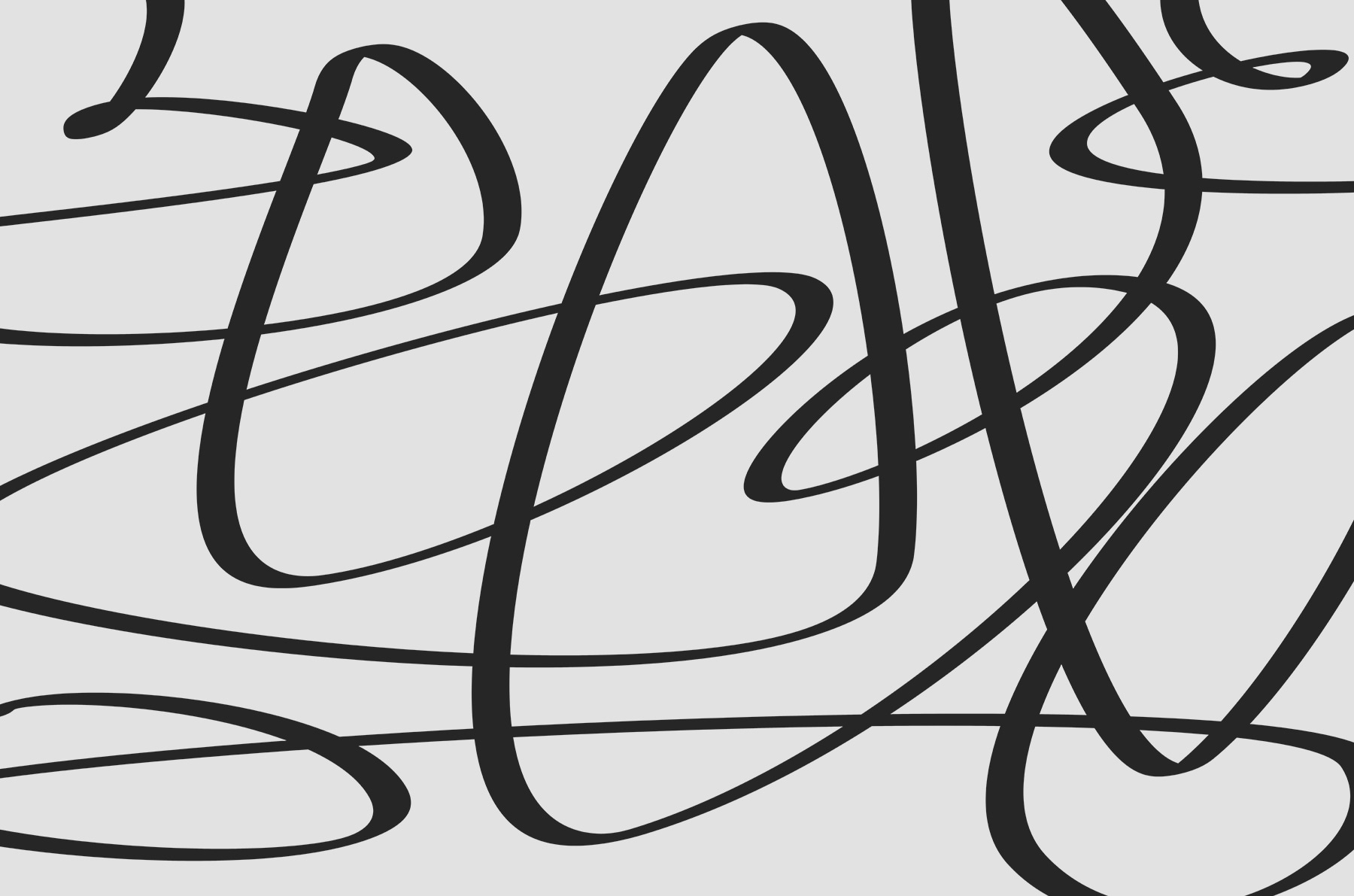 Black lines on a white background