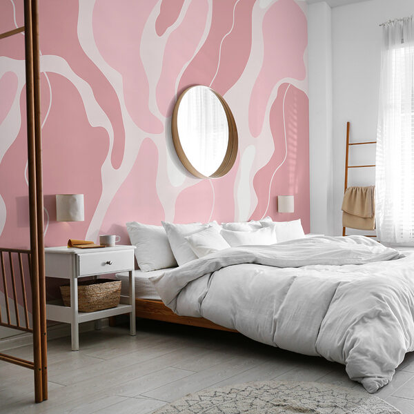 Roze en wit patroon Roze en wit patroon