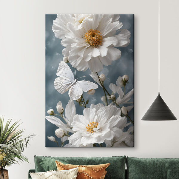 Vlinder op een bloem Vlinder op een bloem