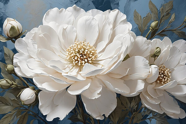 Delicate bloemen tegen een zachte achtergrond Delicate bloemen tegen een zachte achtergrond