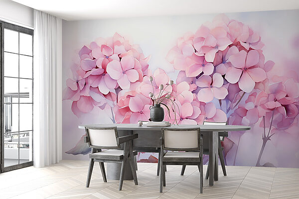 Groep roze bloemen w02041piw1mr 600x400 - Groep roze bloemen