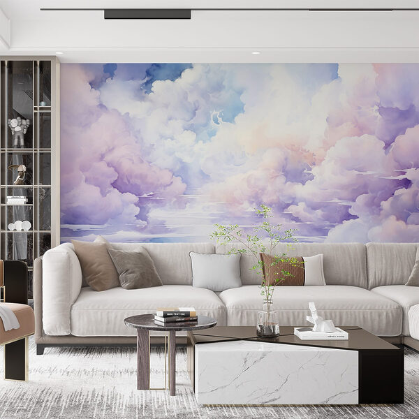 Aquarel van wolken Aquarel van wolken