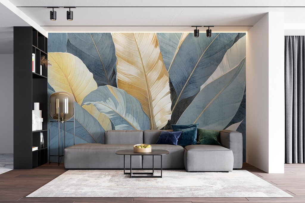 Natural hues of lush foliage