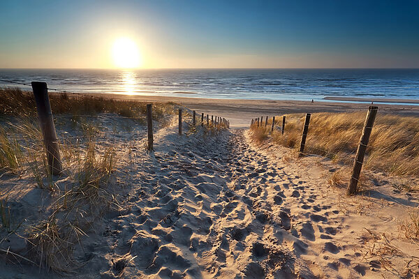 Pad naar het strand Pad naar het strand