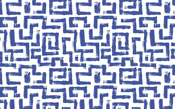 Patroon van blauwe lijnen Patroon van blauwe lijnen
