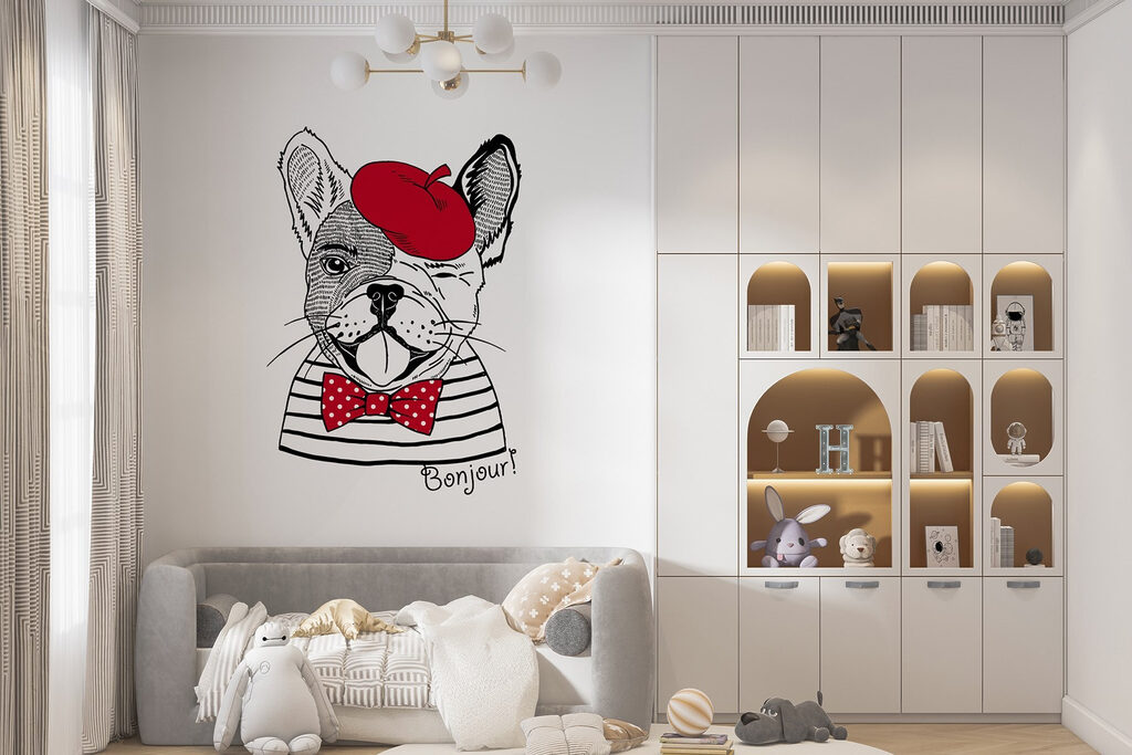 Dog wearing a hat and bow tie Dog wearing a hat and bow tie