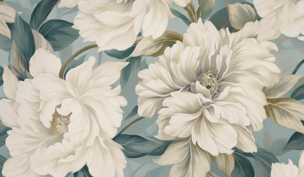 – Elegante bloemen in zachte tinten – Elegante bloemen in zachte tinten