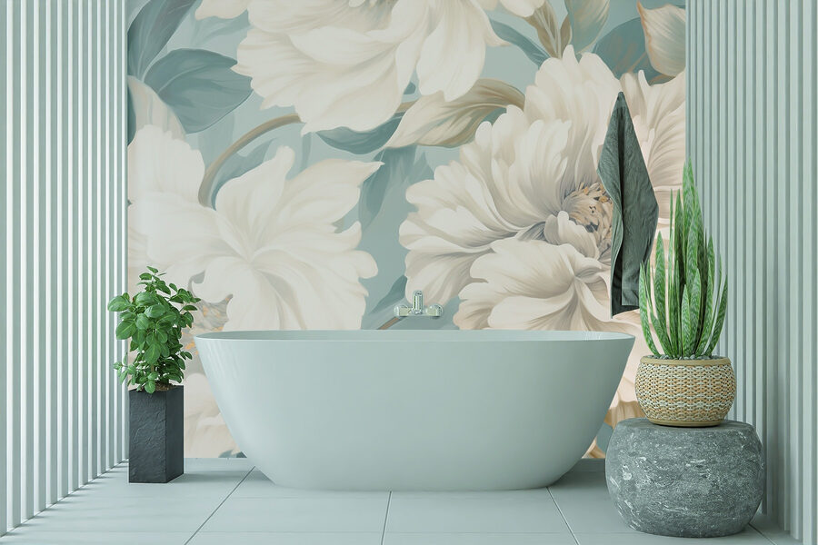 – Elegante bloemen in zachte tinten – Elegante bloemen in zachte tinten