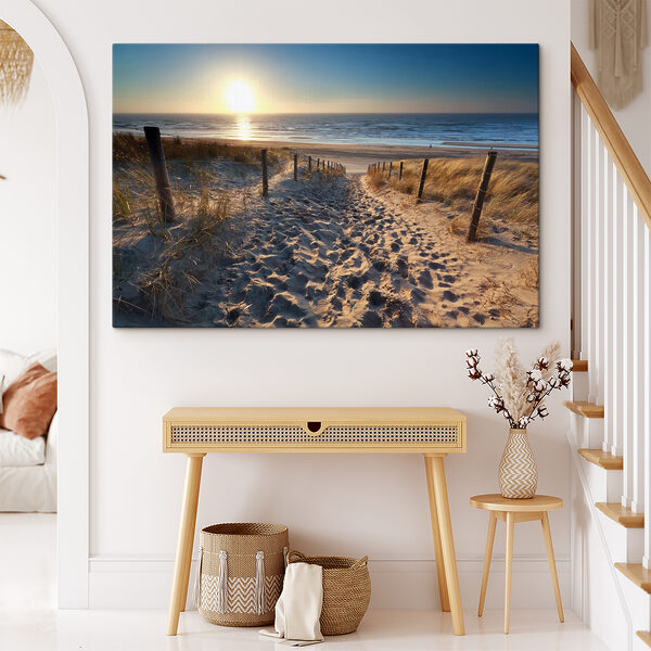 Pad naar het strand Pad naar het strand