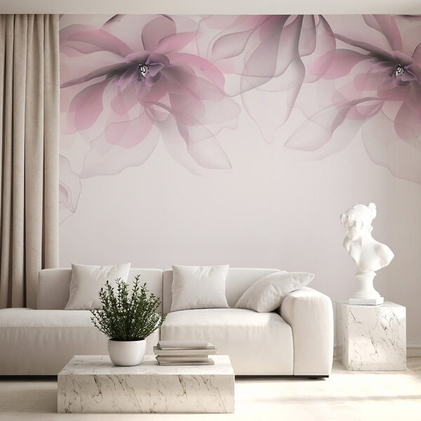 Groep roze bloemen Groep roze bloemen