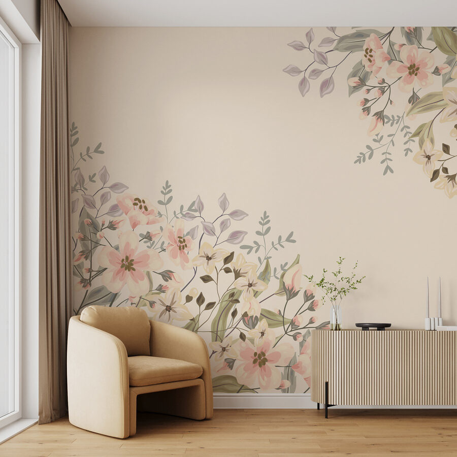 Bloemenpatroon met bloemen Bloemenpatroon met bloemen