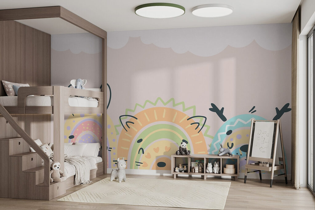 Groep dieren met regenbogen w02089pir13mr 1024x683 - Groep dieren met regenbogen