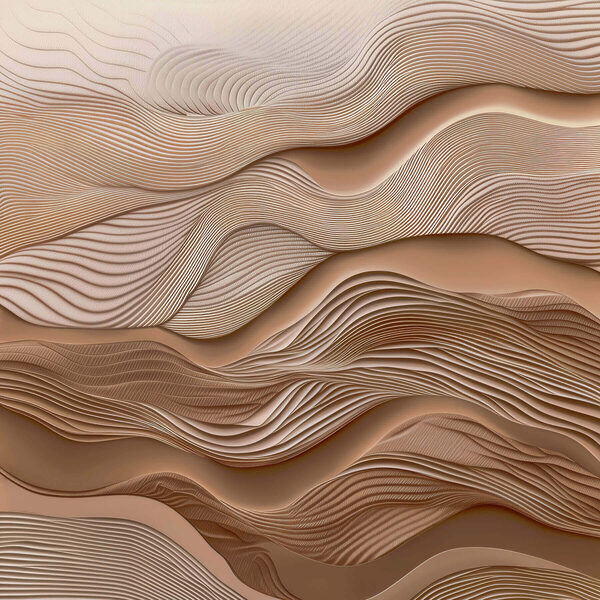 Soft waves of textured design Soft waves of textured design
